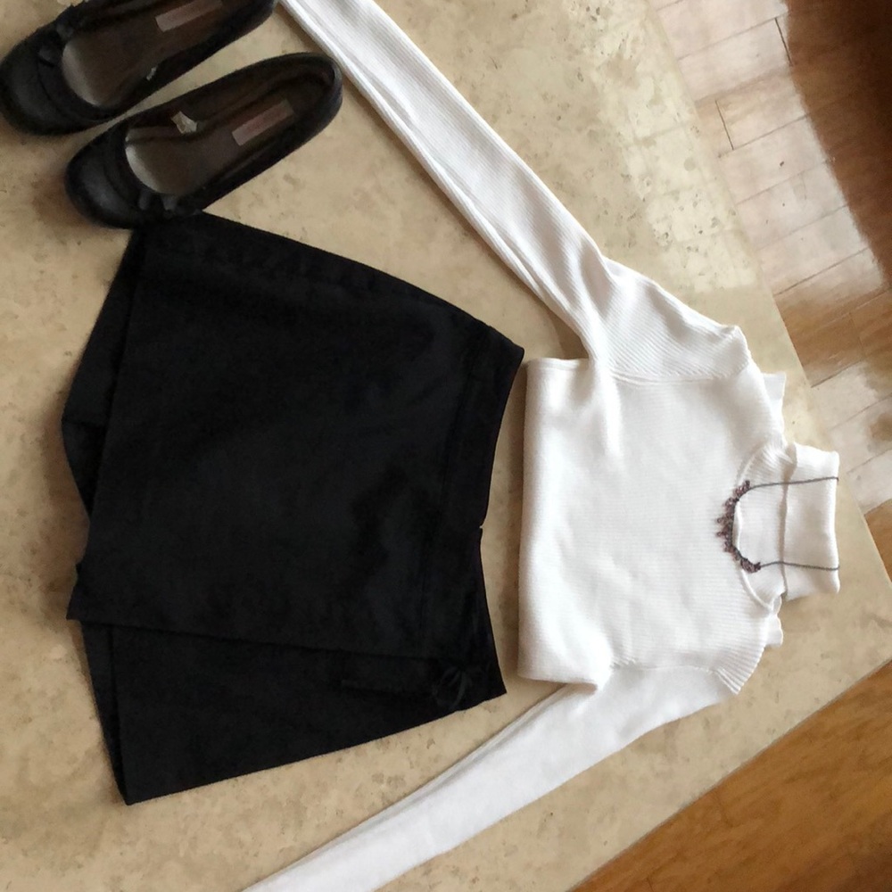 Black “skort” only